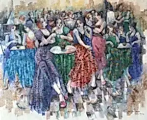 DERYA YILDIZ tarafından 2024 yılında 100x120 cm ölçülerinde Tuval üzeri yağlı boya tekniği ile yapılmıştır.