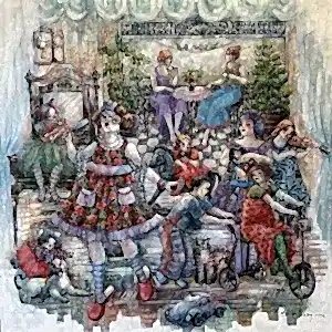 DERYA YILDIZ tarafından 2024 yılında 100x100 cm ölçülerinde Tuval üzeri yağlı boya tekniği ile yapılmıştır.