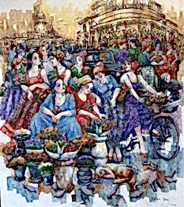 DERYA YILDIZ tarafından 2024 yılında 90x80 cm ölçülerinde Tuval üzeri yağlı boya tekniği ile yapılmıştır.