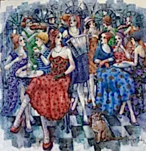 DERYA YILDIZ tarafından 2024 yılında 60x60 cm ölçülerinde Tuval üzeri yağlı boya tekniği ile yapılmıştır.