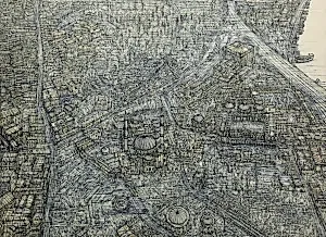 DEVRİM ERBİL tarafından 2013 yılında 130x180 cm ölçülerinde Tuval üzeri yağlı boya tekniği ile yapılmıştır.