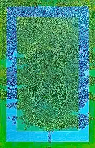 DEVRİM ERBİL tarafından 2012 yılında 140x90 cm ölçülerinde Tuval üzeri karışık teknik tekniği ile yapılmıştır.