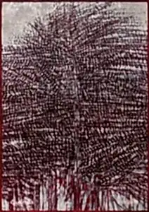 DEVRİM ERBİL tarafından 2019 yılında 116x82 cm ölçülerinde İpek Halı tekniği ile yapılmıştır.