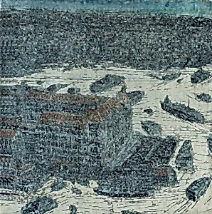 DEVRİM ERBİL tarafından 2022 yılında 144x144 cm ölçülerinde İpek Halı tekniği ile yapılmıştır.