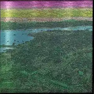 DEVRİM ERBİL tarafından 2023 yılında 105x105 cm ölçülerinde Alüminyum üzeri Giclee baskı 1/1 Monoprint tekniği ile yapılmıştır.