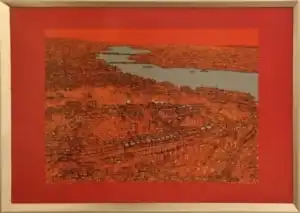 DEVRİM ERBİL tarafından 2020 yılında 70x100 cm ölçülerinde Serigrafi 8/25 tekniği ile yapılmıştır.