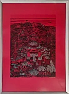 DEVRİM ERBİL tarafından 2018 yılında 100x70 cm ölçülerinde Serigrafi 1/25 tekniği ile yapılmıştır.