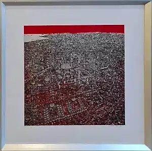 DEVRİM ERBİL tarafından 2014 yılında 70x70 cm ölçülerinde Serigrafi 4/50 tekniği ile yapılmıştır.