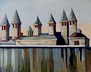 EROL EVGİN tarafından 2020 yılında 80x100 cm ölçülerinde Tuval üzeri yağlı boya tekniği ile yapılmıştır.