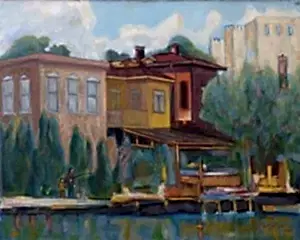 EROL EVGİN tarafından 2020 yılında 80x100 cm ölçülerinde Tuval üzeri yağlı boya tekniği ile yapılmıştır.