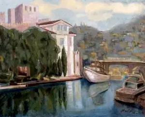 EROL EVGİN tarafından 2020 yılında 80x100 cm ölçülerinde Tuval üzeri yağlı boya tekniği ile yapılmıştır.