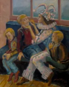 EROL EVGİN tarafından 2018 yılında 120x75 cm ölçülerinde Tuval üzeri yağlı boya tekniği ile yapılmıştır.