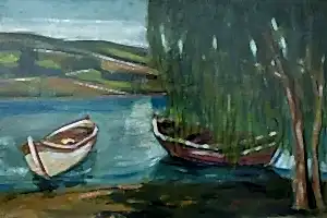 EROL EVGİN tarafından 2018 yılında 60x80 cm ölçülerinde Tuval üzeri yağlı boya tekniği ile yapılmıştır.