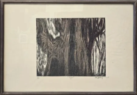 MUAMMER BAKIR tarafından 47x68 cm ölçülerinde Ağaç Baskı (Ed. 2/3) tekniği ile yapılmıştır.