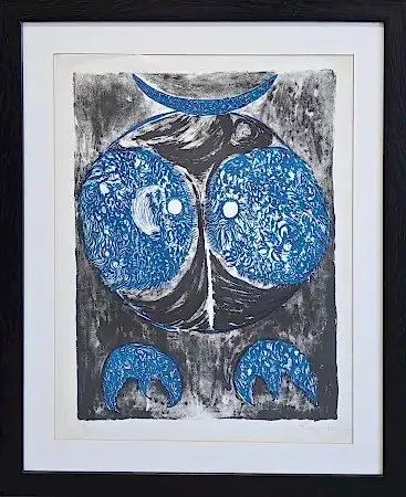 FÜREYA KORAL tarafından 1957 yılında 54x44 cm ölçülerinde Gravür (Ed. 5/25) tekniği ile yapılmıştır.