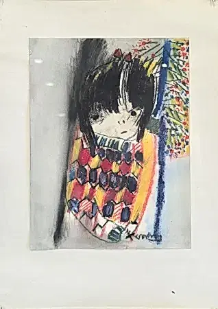 TUNCAY BETİL tarafından 20.5x14.5 cm ölçülerinde Kağıt üzeri karışık teknik tekniği ile yapılmıştır.