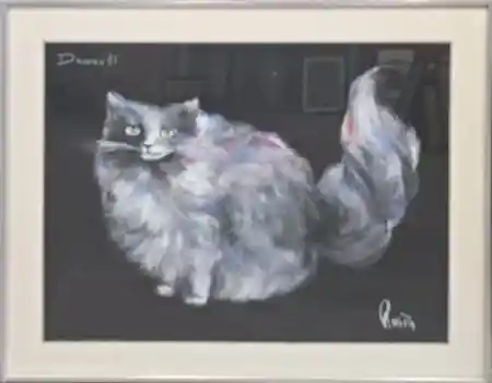 RASİN tarafından 1981 yılında 46x59 cm ölçülerinde Karton üzeri yağlı boya tekniği ile yapılmıştır.