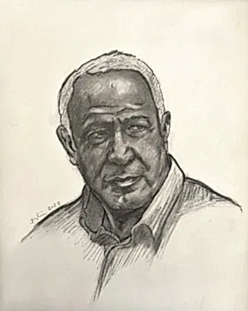 NECMETTİN ÖZLÜ tarafından 2025 yılında 30x24 cm ölçülerinde Füzen tekniği ile yapılmıştır.