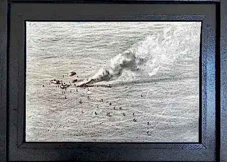 SALİH ÇAKAR tarafından 2026 yılında 25x35 cm ölçülerinde Kağıt üzeri karışık teknik tekniği ile yapılmıştır.