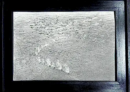 SALİH ÇAKAR tarafından 2026 yılında 25x35 cm ölçülerinde Kağıt üzeri karışık teknik tekniği ile yapılmıştır.