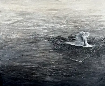 SALİH ÇAKAR tarafından 2026 yılında 90x110 cm ölçülerinde Tuval üzeri karışık teknik tekniği ile yapılmıştır.