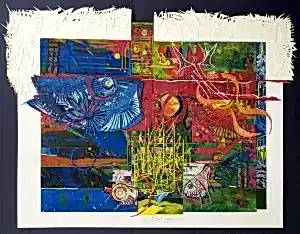 ENGİN KORKMAZ tarafından 2018 yılında 65x85 cm ölçülerinde Karışık teknik tekniği ile yapılmıştır.