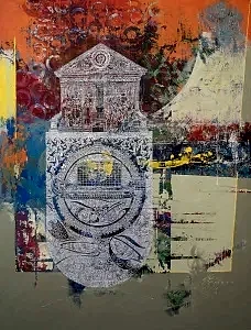 ENGİN KORKMAZ tarafından 2014 yılında 135x105 cm ölçülerinde Tuval üzeri akrilik boya tekniği ile yapılmıştır.