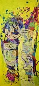 ENGİN KORKMAZ tarafından 2014 yılında 67x29 cm ölçülerinde Tuval üzeri akrilik boya tekniği ile yapılmıştır.