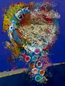 ENGİN KORKMAZ tarafından 2014 yılında 120x90 cm ölçülerinde Tuval üzeri akrilik boya tekniği ile yapılmıştır.