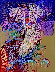 ENGİN KORKMAZ tarafından 2013 yılında 93x72 cm ölçülerinde Tuval üzeri akrilik boya tekniği ile yapılmıştır.