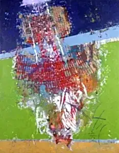 ENGİN KORKMAZ tarafından 2013 yılında 180x140 cm ölçülerinde Tuval üzeri akrilik boya tekniği ile yapılmıştır.