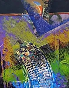 ENGİN KORKMAZ tarafından 2013 yılında 180x140 cm ölçülerinde Tuval üzeri akrilik boya tekniği ile yapılmıştır.