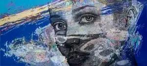 ENGİN KORKMAZ tarafından 2020 yılında 80x180 cm ölçülerinde Tuval üzeri akrilik boya tekniği ile yapılmıştır.