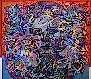 ENGİN KORKMAZ tarafından 2022 yılında 120x140 cm ölçülerinde Tuval üzeri akrilik boya tekniği ile yapılmıştır.