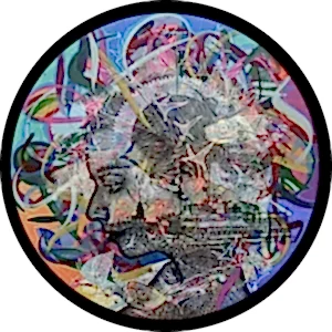 ENGİN KORKMAZ tarafından 2021 yılında 100x100 cm ölçülerinde Tuval üzeri akrilik boya tekniği ile yapılmıştır.