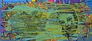 ENGİN KORKMAZ tarafından 2023 yılında 80x180 cm ölçülerinde Tuval üzeri akrilik boya tekniği ile yapılmıştır.