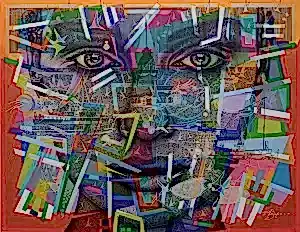 ENGİN KORKMAZ tarafından 2023 yılında 105x135 cm ölçülerinde Tuval üzeri akrilik boya tekniği ile yapılmıştır.