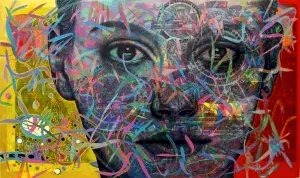 ENGİN KORKMAZ tarafından 2023 yılında 80x134 cm ölçülerinde Tuval üzeri akrilik boya tekniği ile yapılmıştır.