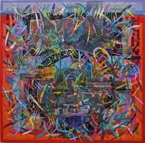 ENGİN KORKMAZ tarafından 2023 yılında 90x90 cm ölçülerinde Tuval üzeri akrilik boya tekniği ile yapılmıştır.