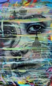 ENGİN KORKMAZ tarafından 2023 yılında 134x80 cm ölçülerinde Tuval üzeri akrilik boya tekniği ile yapılmıştır.