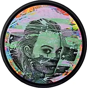 ENGİN KORKMAZ tarafından 2021 yılında 68x68 cm ölçülerinde Tuval üzeri akrilik boya tekniği ile yapılmıştır.