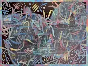 ENGİN KORKMAZ tarafından 2022 yılında 90x120 cm ölçülerinde Tuval üzeri akrilik boya tekniği ile yapılmıştır.