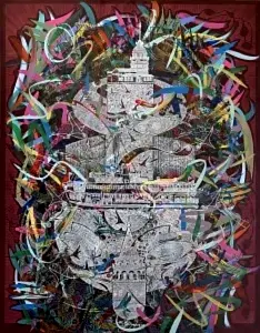 ENGİN KORKMAZ tarafından 2021 yılında 120x90 cm ölçülerinde Tuval üzeri akrilik boya tekniği ile yapılmıştır.