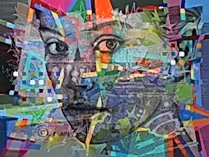 ENGİN KORKMAZ tarafından 2022 yılında 90x120 cm ölçülerinde Tuval üzeri akrilik boya tekniği ile yapılmıştır.