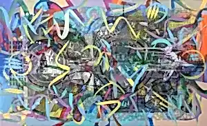 ENGİN KORKMAZ tarafından 2022 yılında 80x134 cm ölçülerinde Tuval üzeri akrilik boya tekniği ile yapılmıştır.