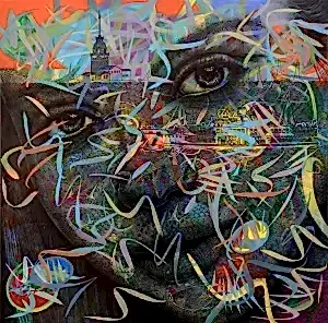 ENGİN KORKMAZ tarafından 2023 yılında 90x90 cm ölçülerinde Tuval üzeri akrilik boya tekniği ile yapılmıştır.