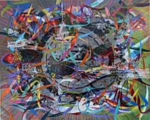 ENGİN KORKMAZ tarafından 2022 yılında 80x100 cm ölçülerinde Tuval üzeri akrilik boya tekniği ile yapılmıştır.