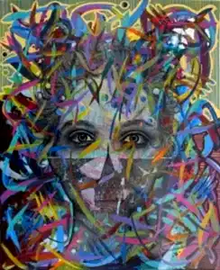 ENGİN KORKMAZ tarafından 2022 yılında 80x100 cm ölçülerinde Tuval üzeri akrilik boya tekniği ile yapılmıştır.