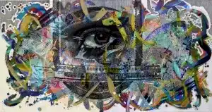 ENGİN KORKMAZ tarafından 2021 yılında 56x110 cm ölçülerinde Tuval üzeri akrilik boya tekniği ile yapılmıştır.