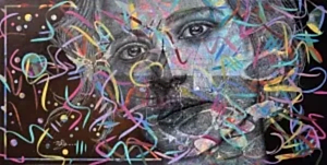 ENGİN KORKMAZ tarafından 2023 yılında 56x110 cm ölçülerinde Tuval üzeri akrilik boya tekniği ile yapılmıştır.